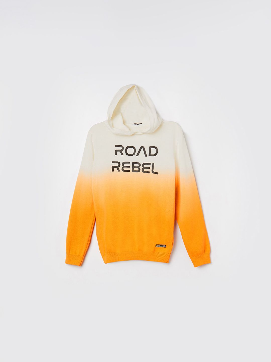 

Fame Forever by Lifestyle Boys Colourblocked Pullover, Orange