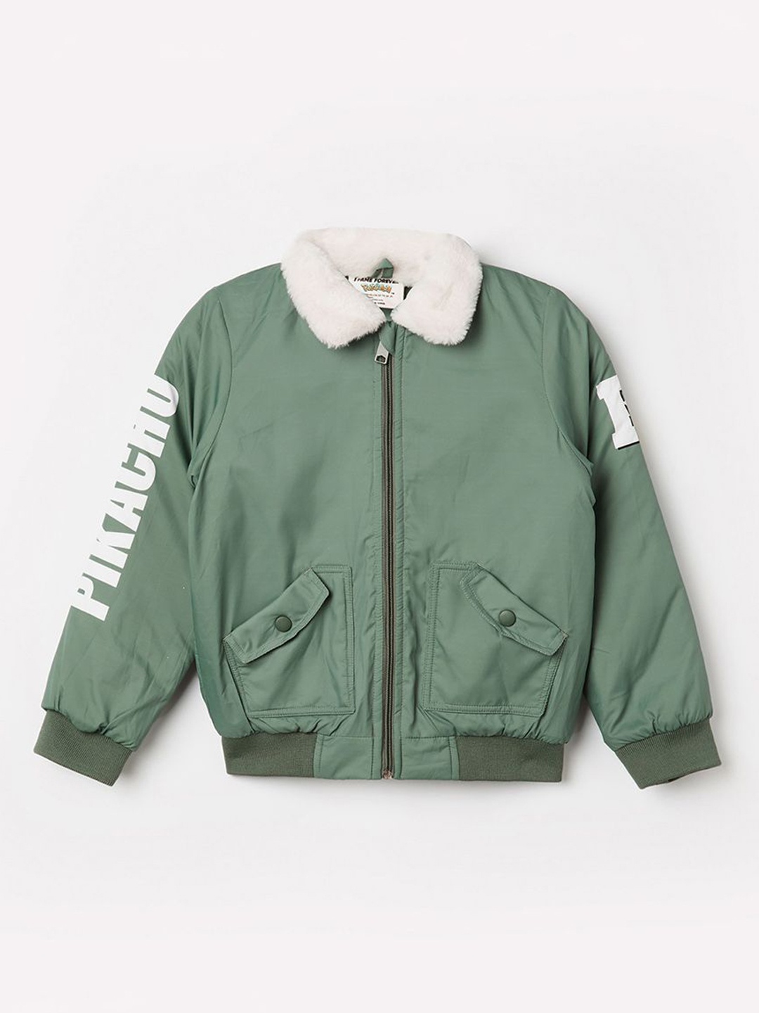 

Fame Forever by Lifestyle Boys Open Front Jacket, Olive