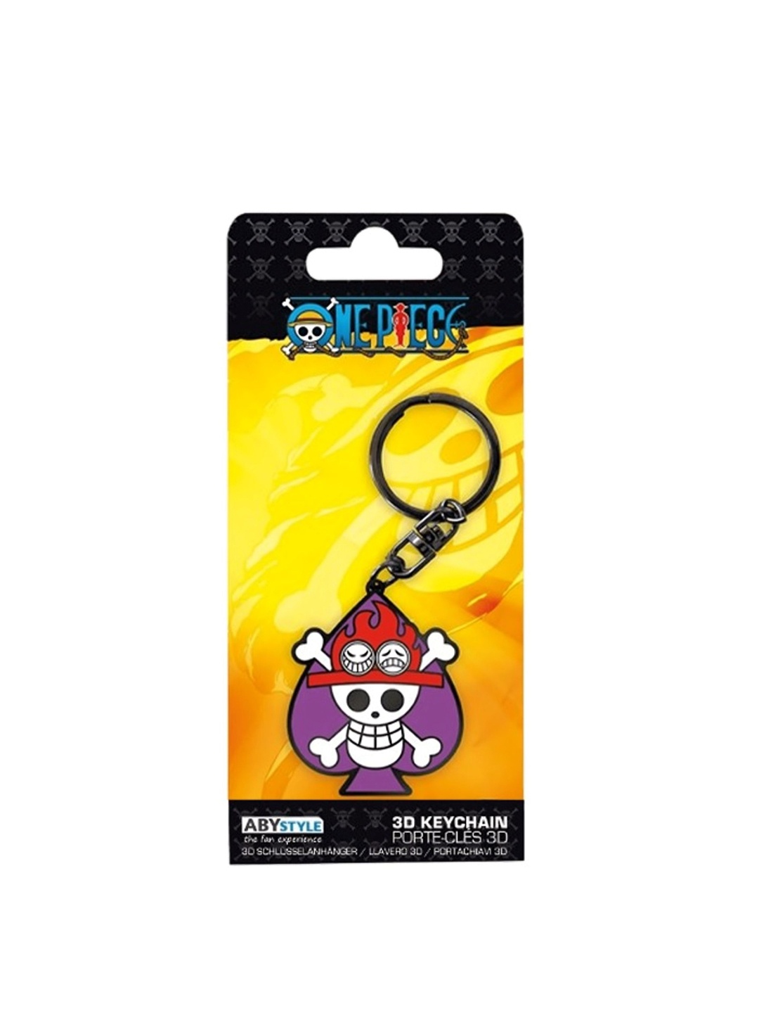 

Entertainment Store Skull Ace Keychain, Purple