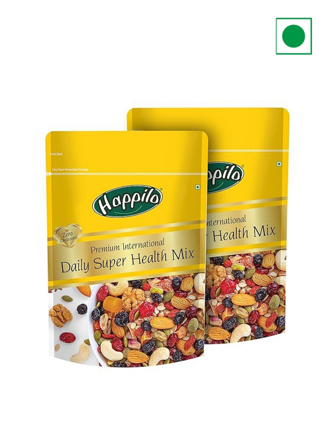 

Happilo Set Of 2 Daily Super Health Mix, Yellow