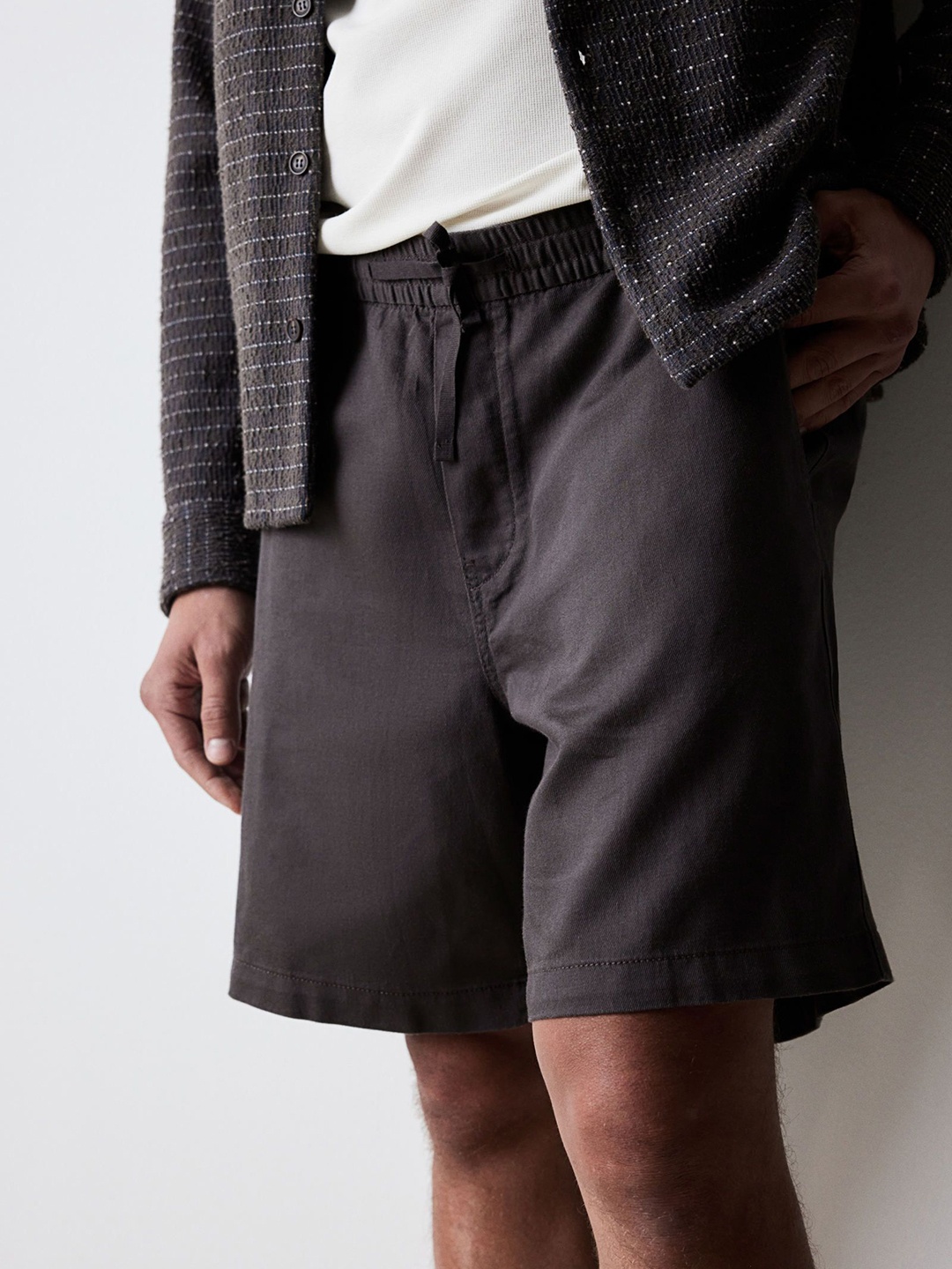 

H&M Relaxed Fit Shorts, Grey