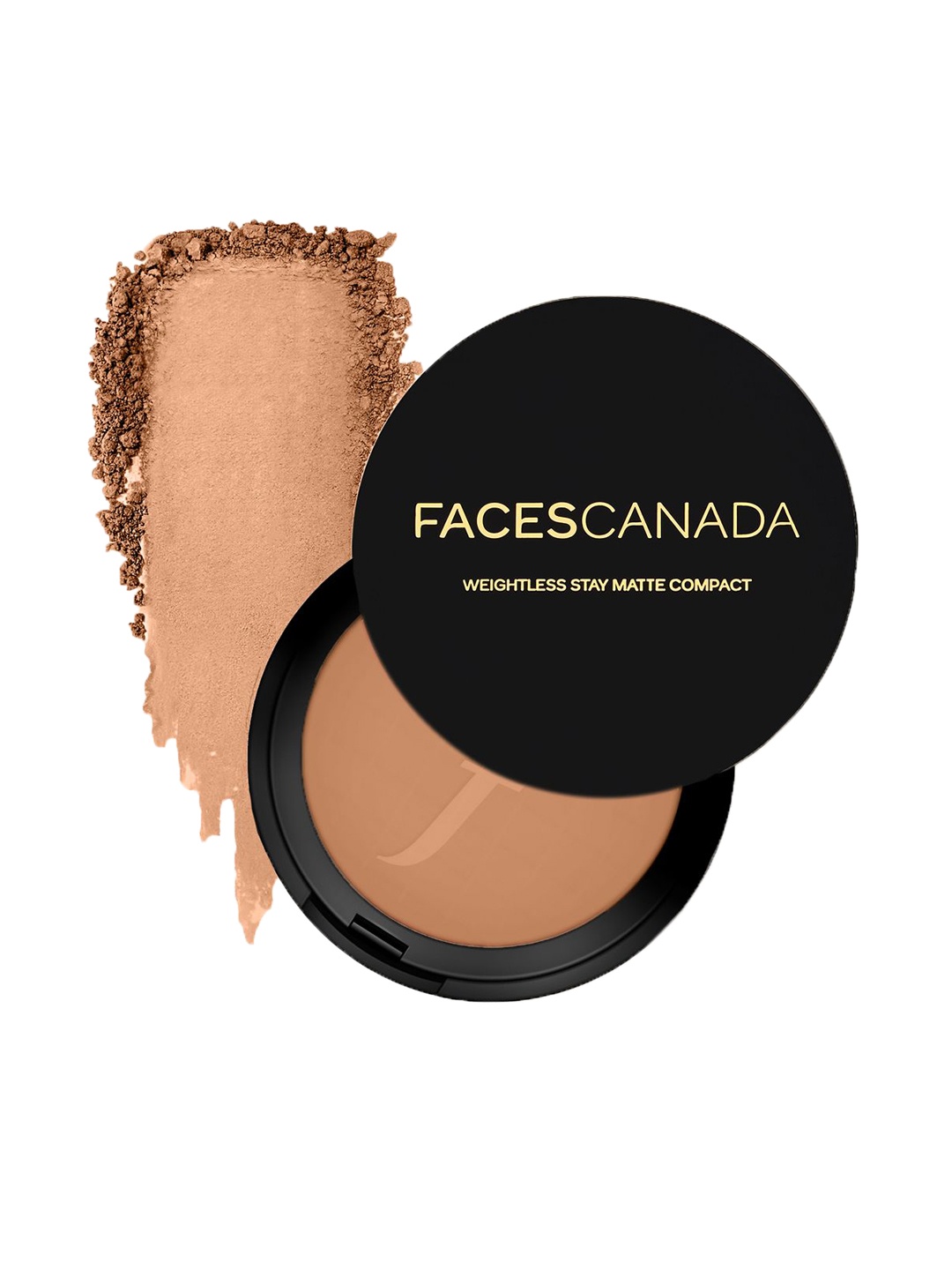 

FACES CANADA Weightless Stay Matte Compact Powder - 9 g - Toffee 05, Brown