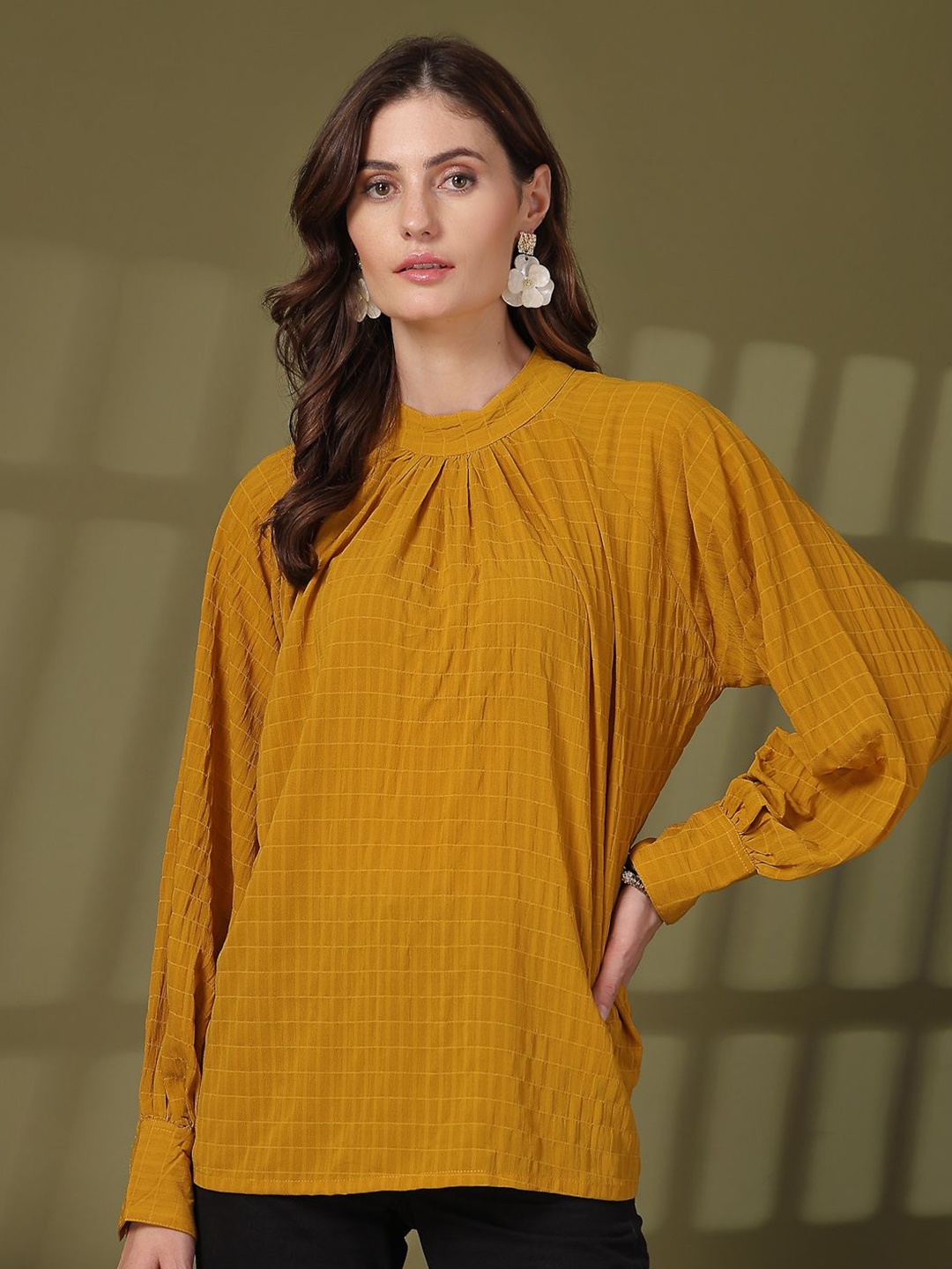 

plusS Top, Mustard