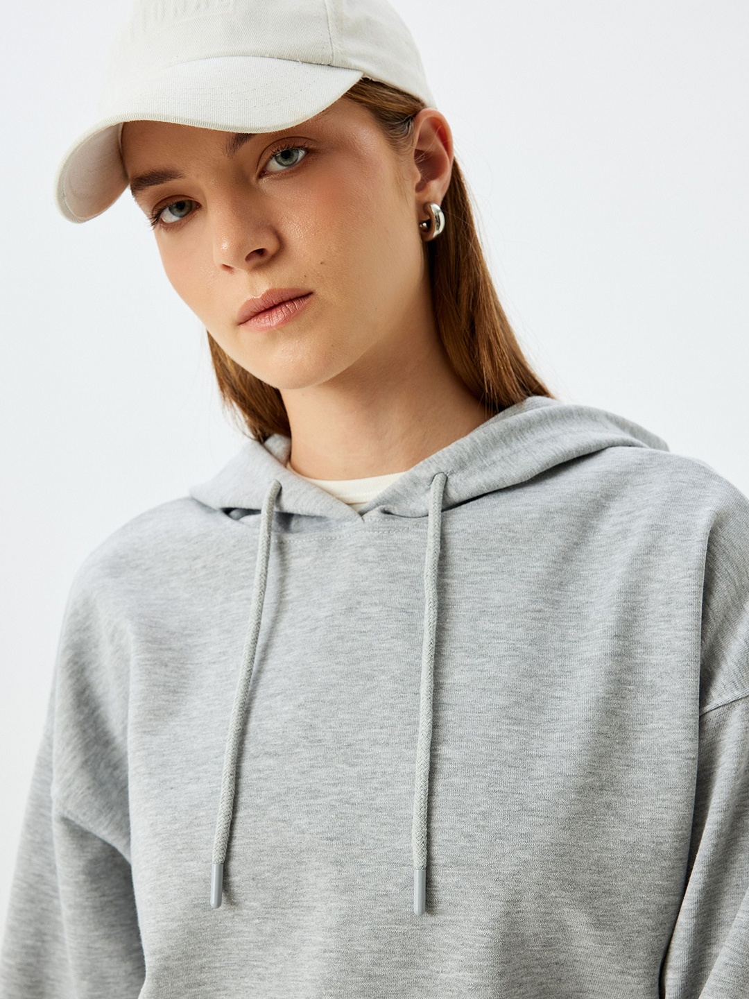 

Koton Women Sweatshirt, Grey