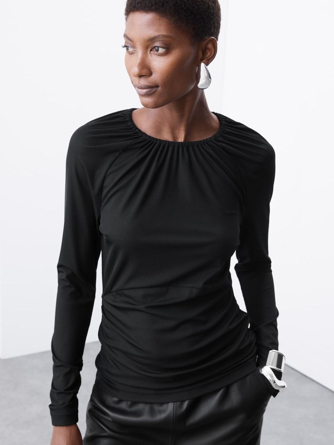 

Marks & Spencer Top, Black