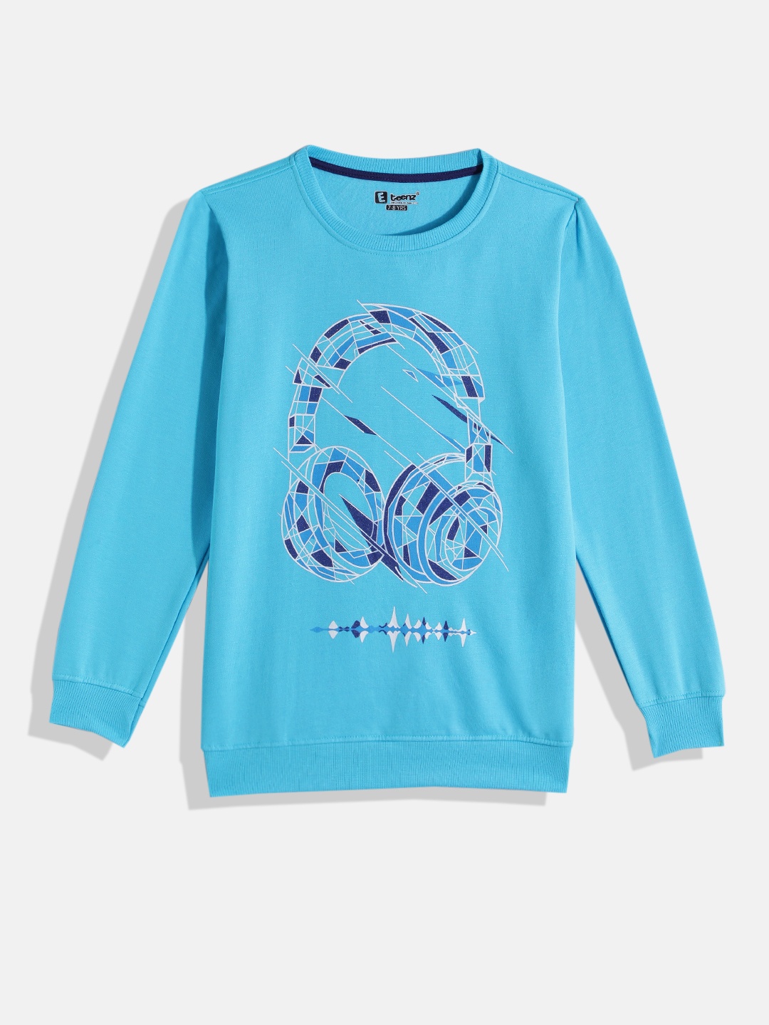 

Eteenz Boys Premium Cotton Graphic Printed Sweatshirt, Blue