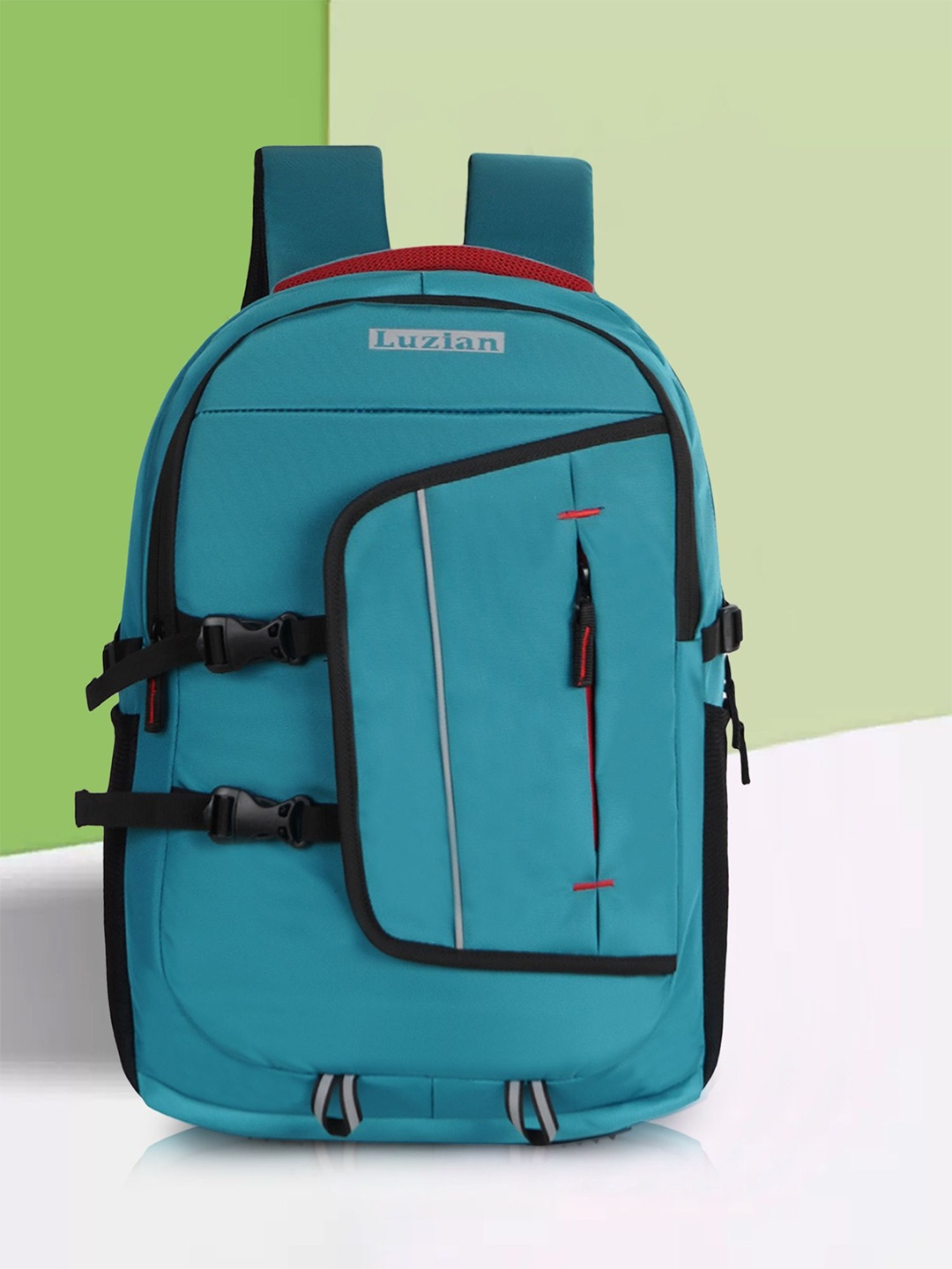 

Luzian Men Backpack with Hip Strap, Teal