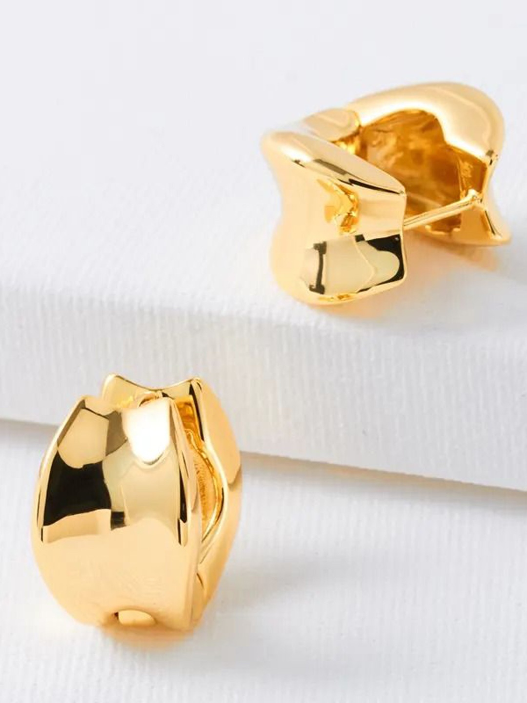 

DIVASTRI Circular Hoop Earrings, Gold
