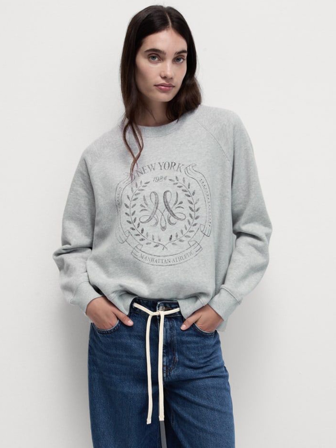 

Marks & Spencer Women Sweatshirt, Grey