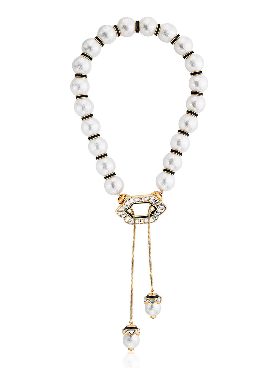 

Isharya Brass Gold-Plated Choker Necklace