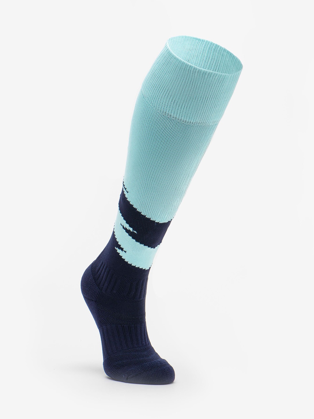 

Kipsta By Decathlon Boys Knee Length Socks, Blue