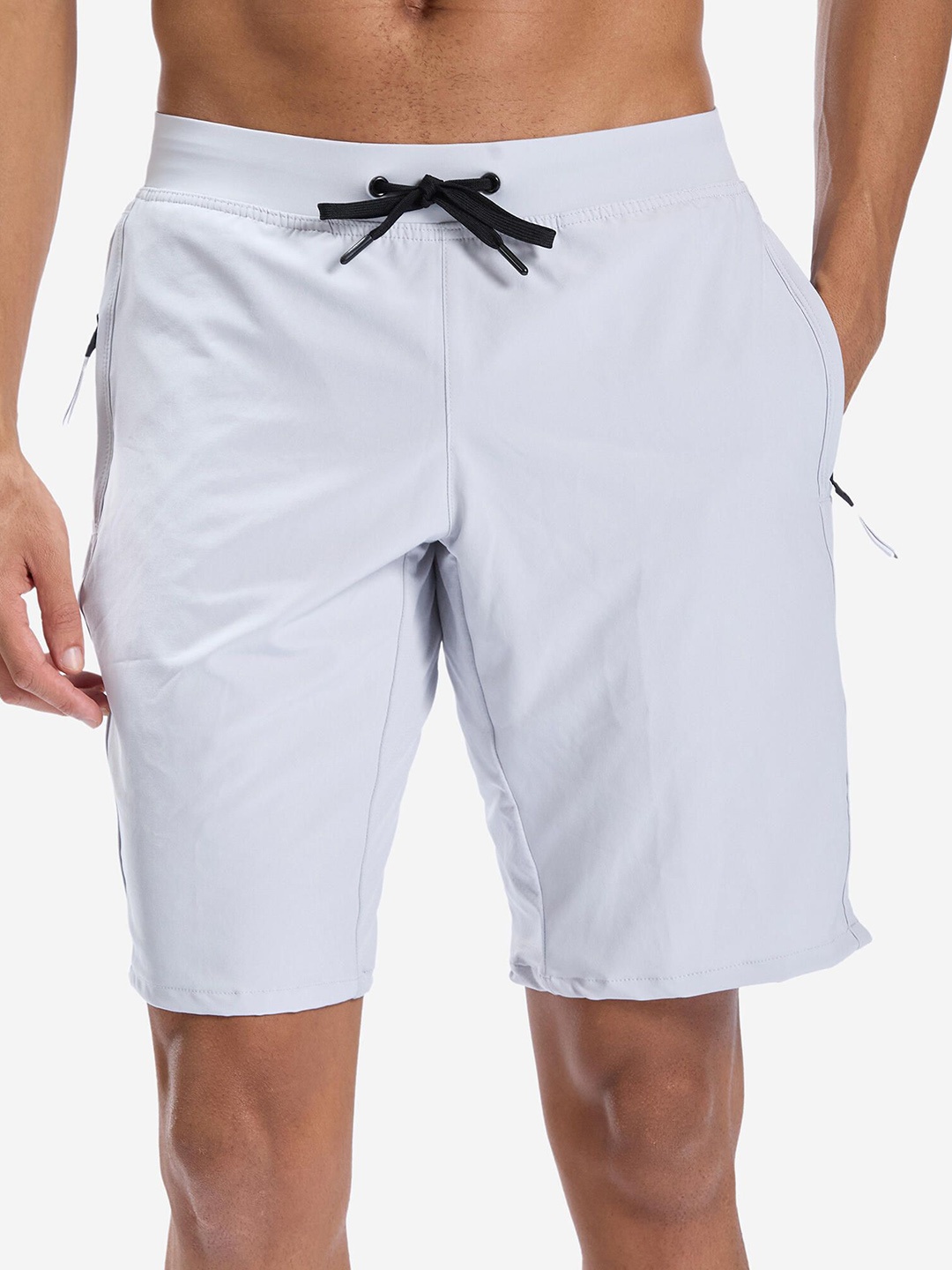 

Domyos By Decathlon Men Low-Rise Regular Fit Sports Shorts, White