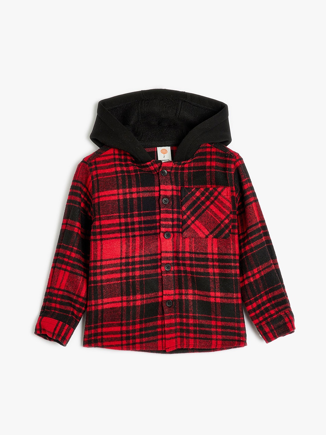 

Koton Boys Tartan Checks Opaque Checked Casual Shirt, Red