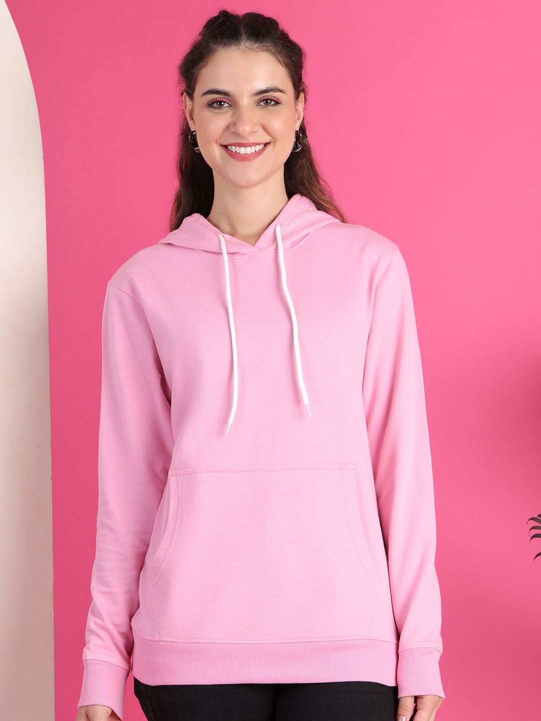 

VIMAL JONNEY Women Sweatshirt, Pink