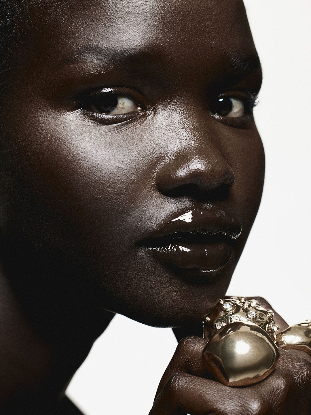 

H&M 3-Pack Statement Rings, Gold
