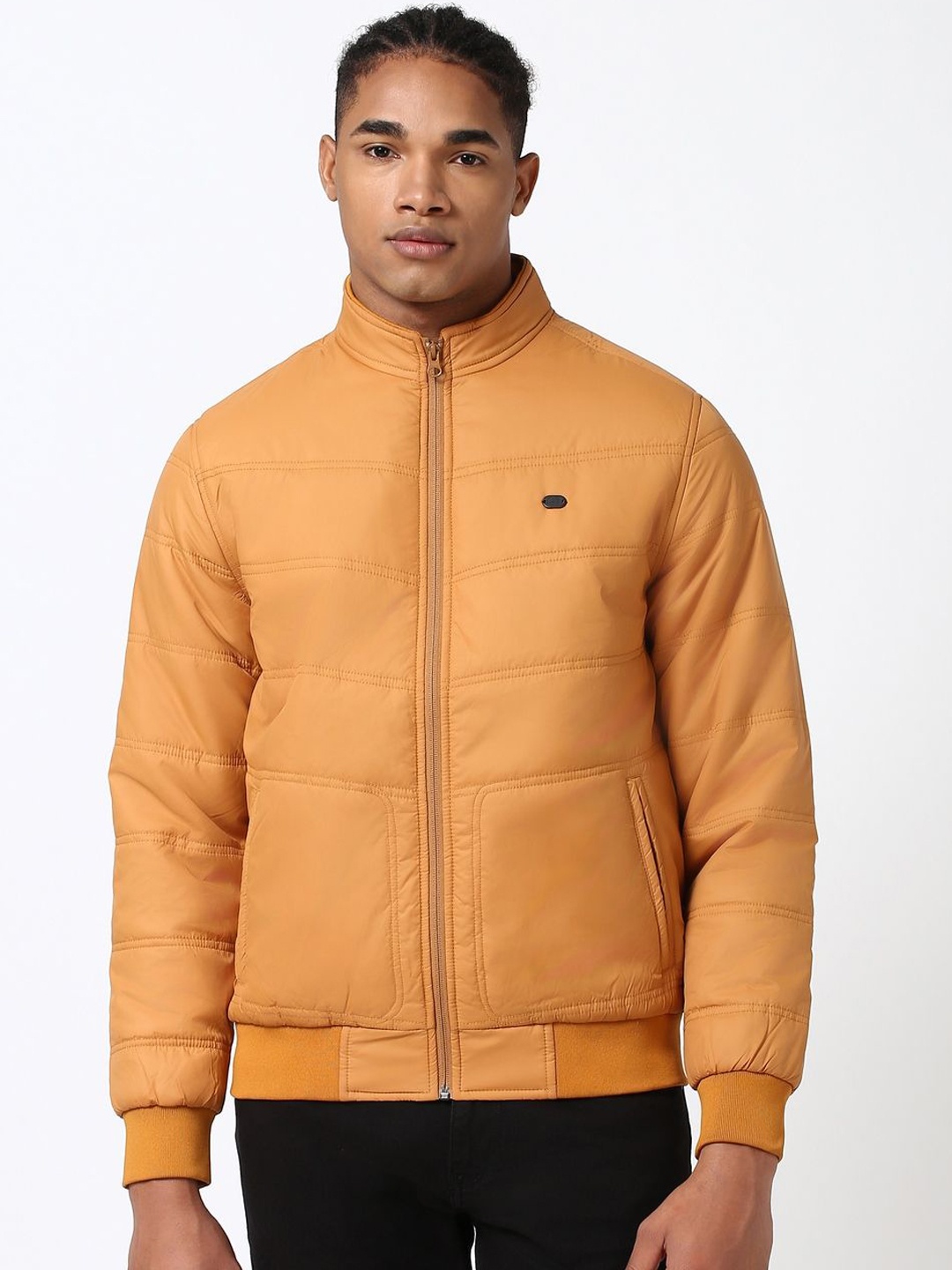 

Peter England Casuals Men Bomber Jacket, Yellow