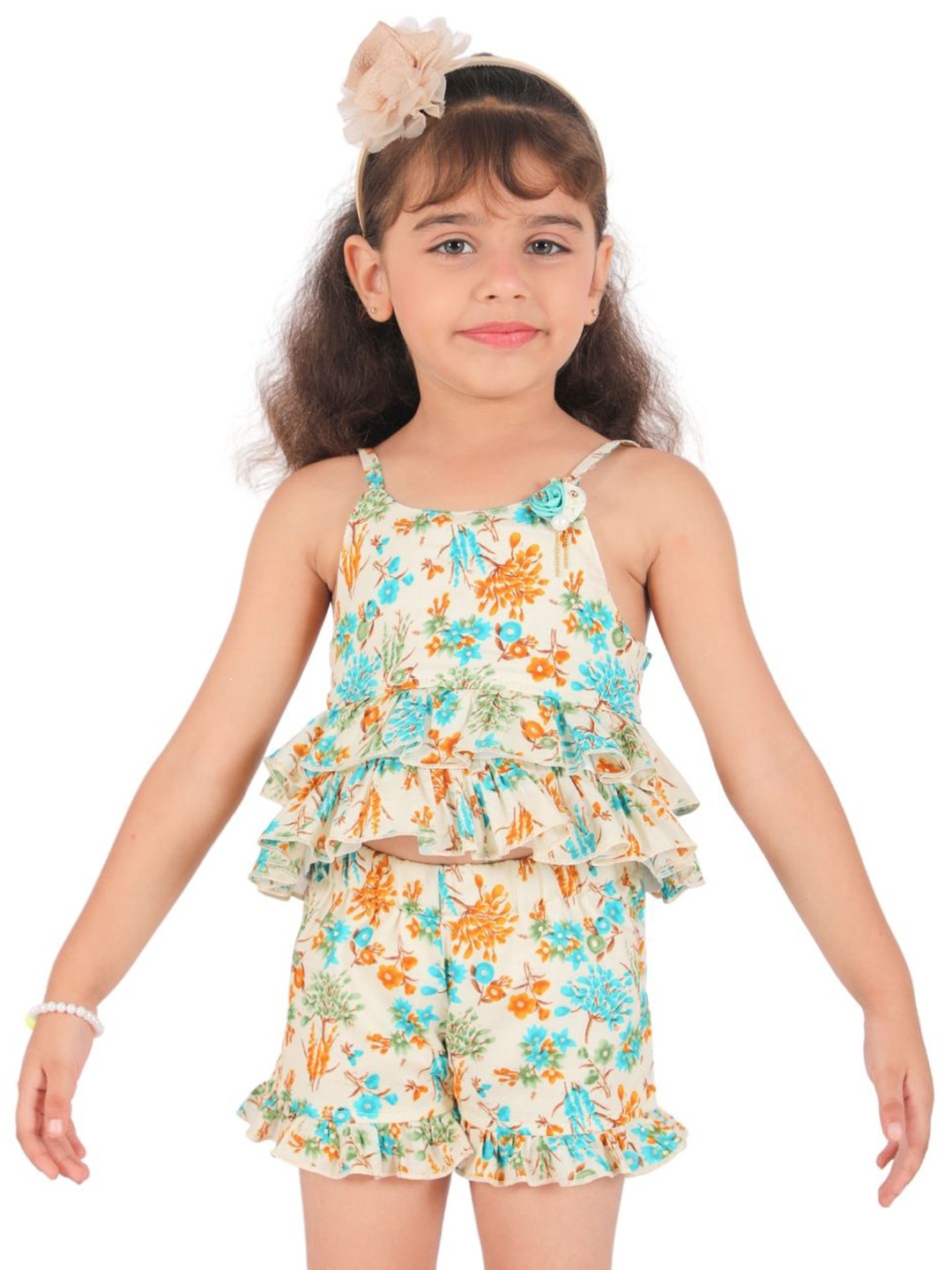 

Little Dolly Girls Dress, Green