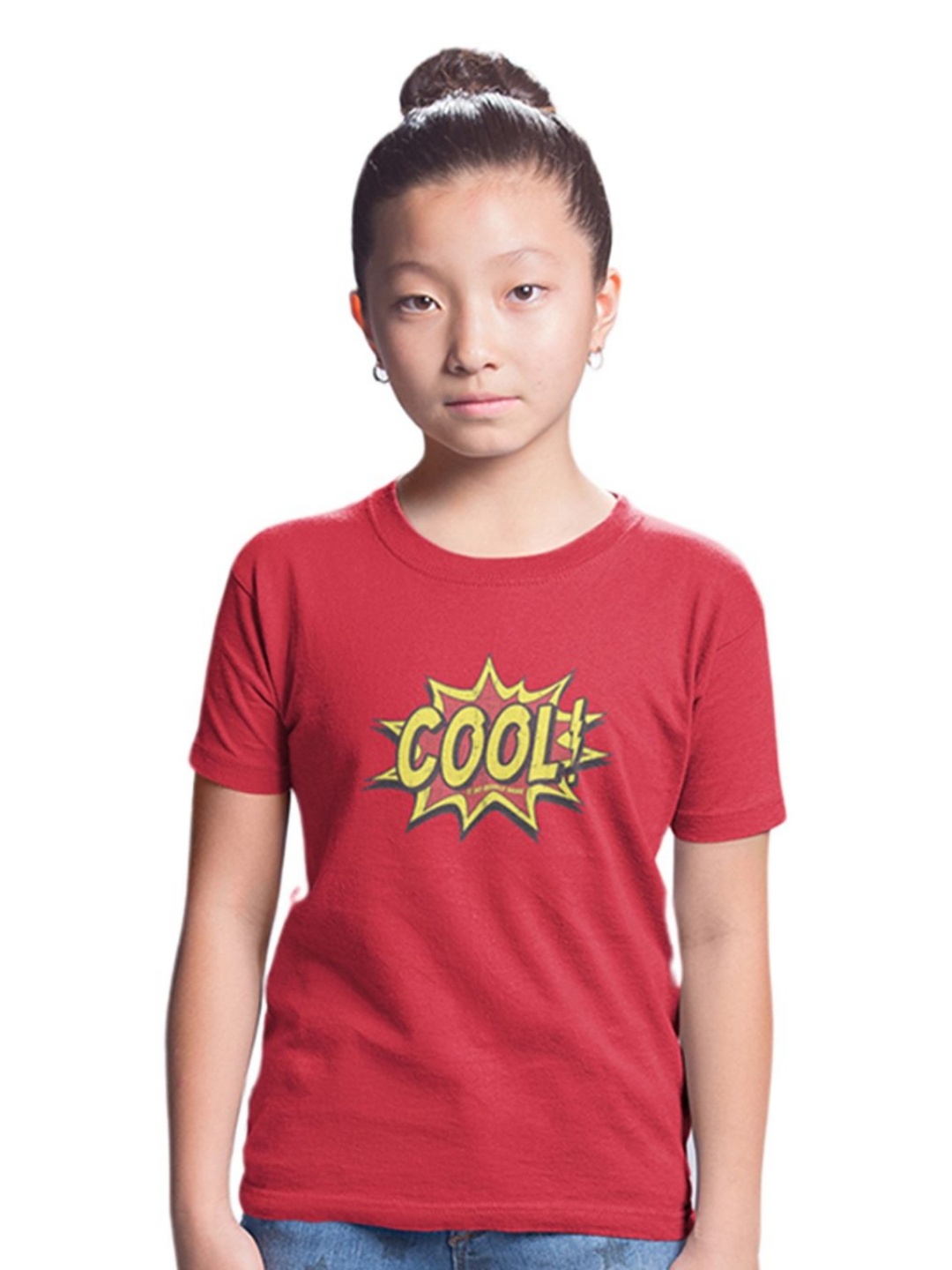 

Tantra Kids Printed T-shirt, Red