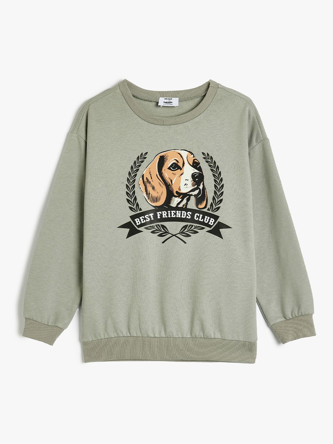 

Koton Boys Long Sleeves Round Neck Sweatshirt, Grey