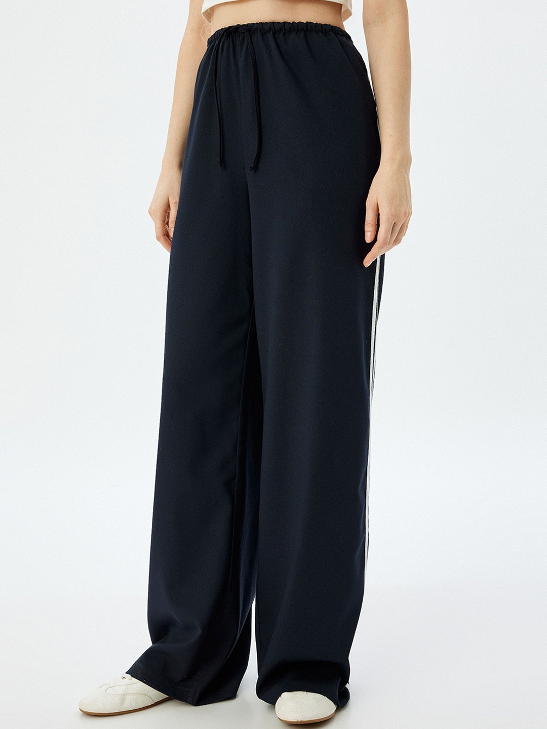

Koton Women Trousers, Navy blue