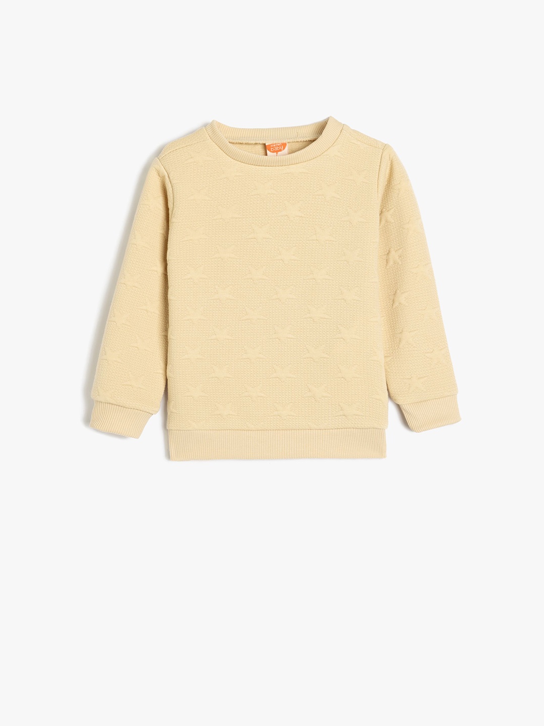 

Koton Girls Round Neck Sweatshirt, Beige