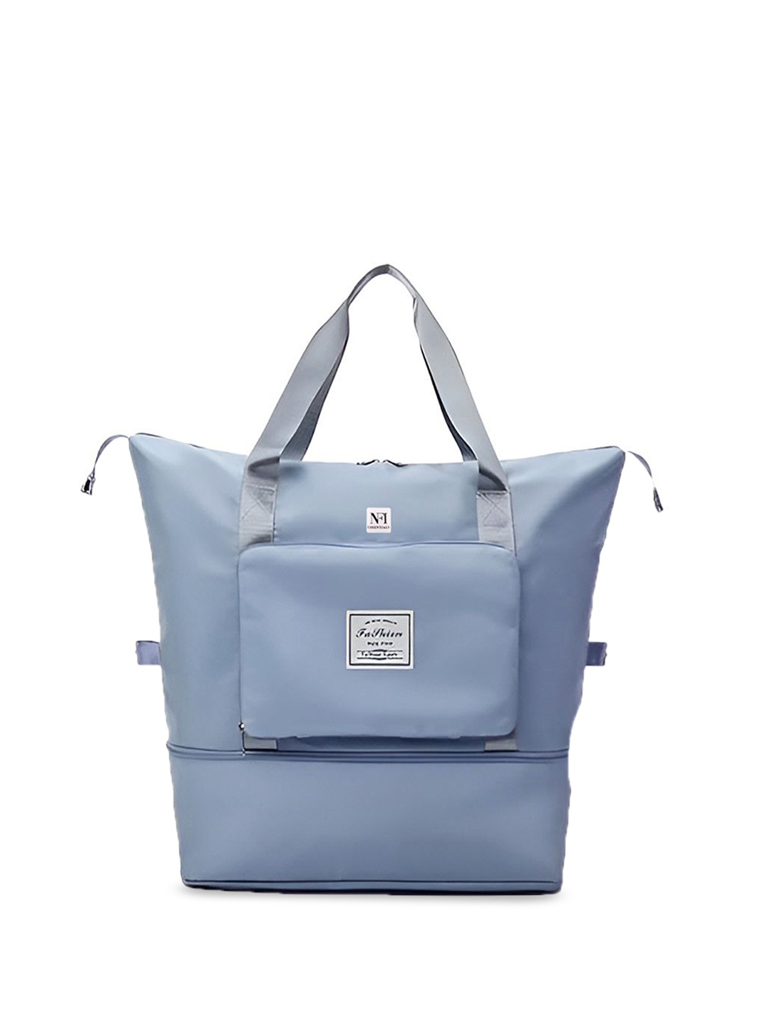 

NFI essentials Large Foldable Casual Duffel Bag, Blue