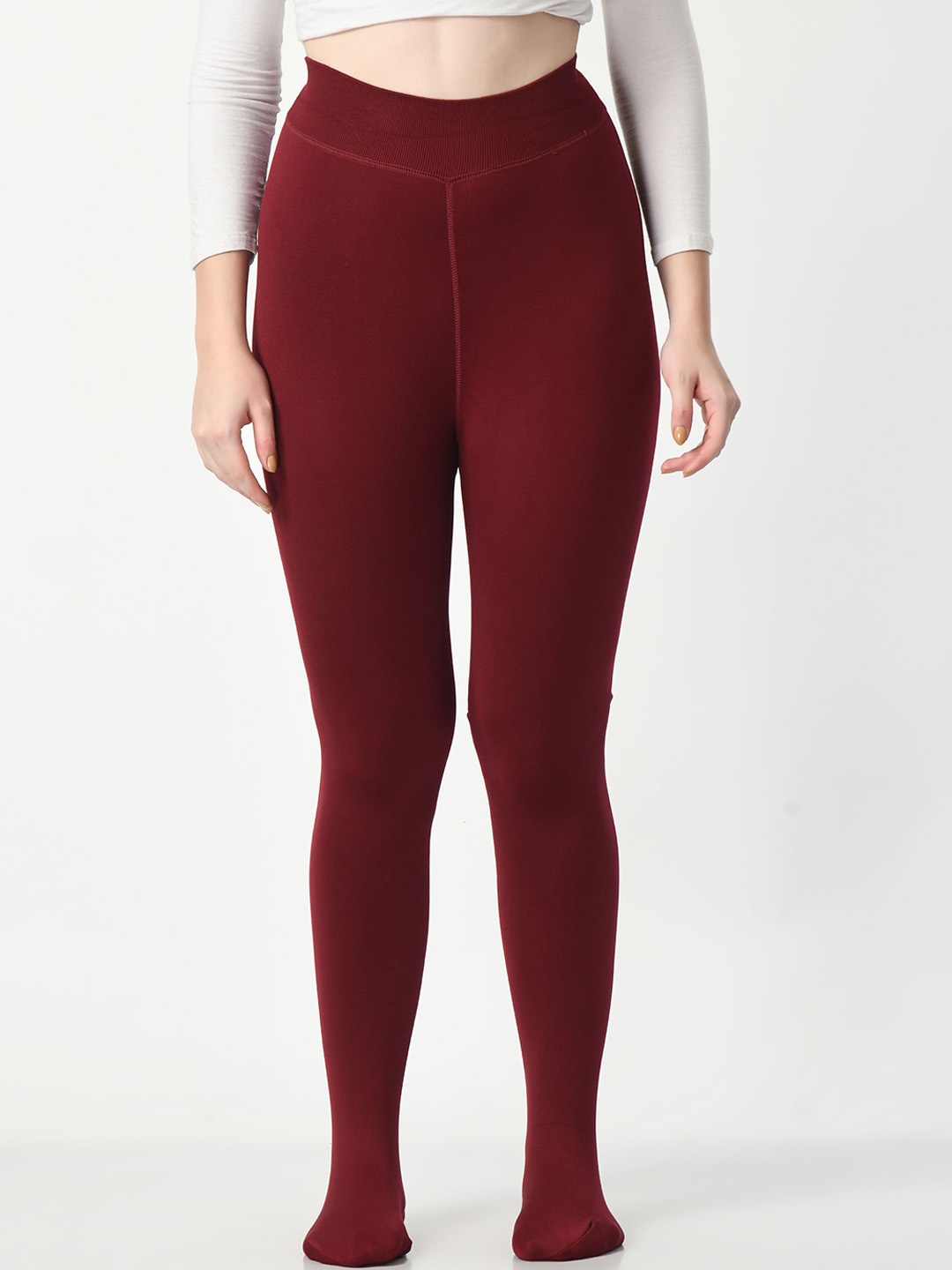 

Lebami Mid-Rise Thermal Bottom, Maroon