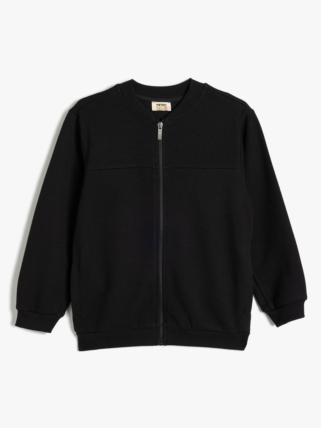 

Koton Boys Bomber with Embroidered Jacket, Black