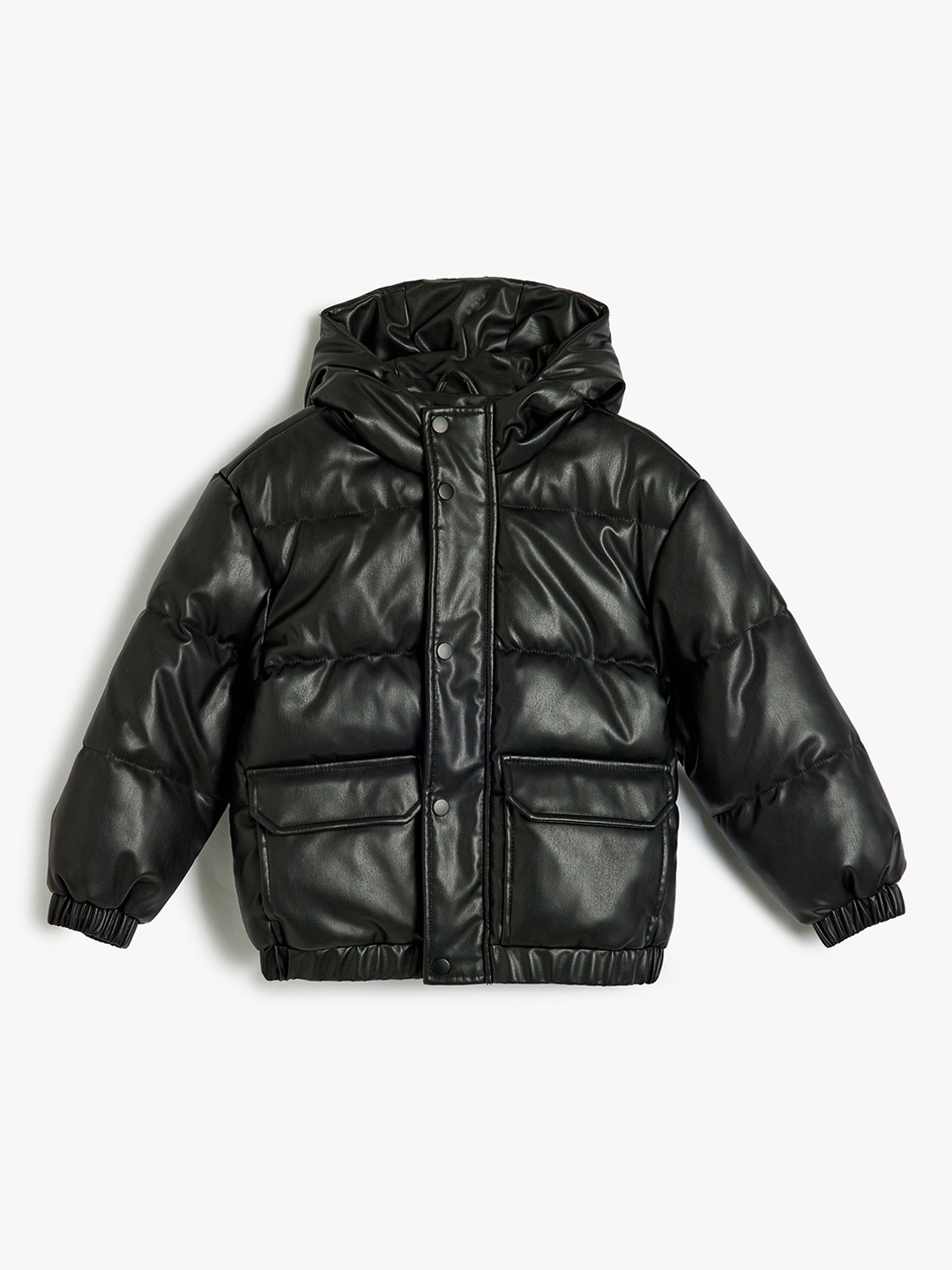 

Koton Boys Open Front Jacket, Black