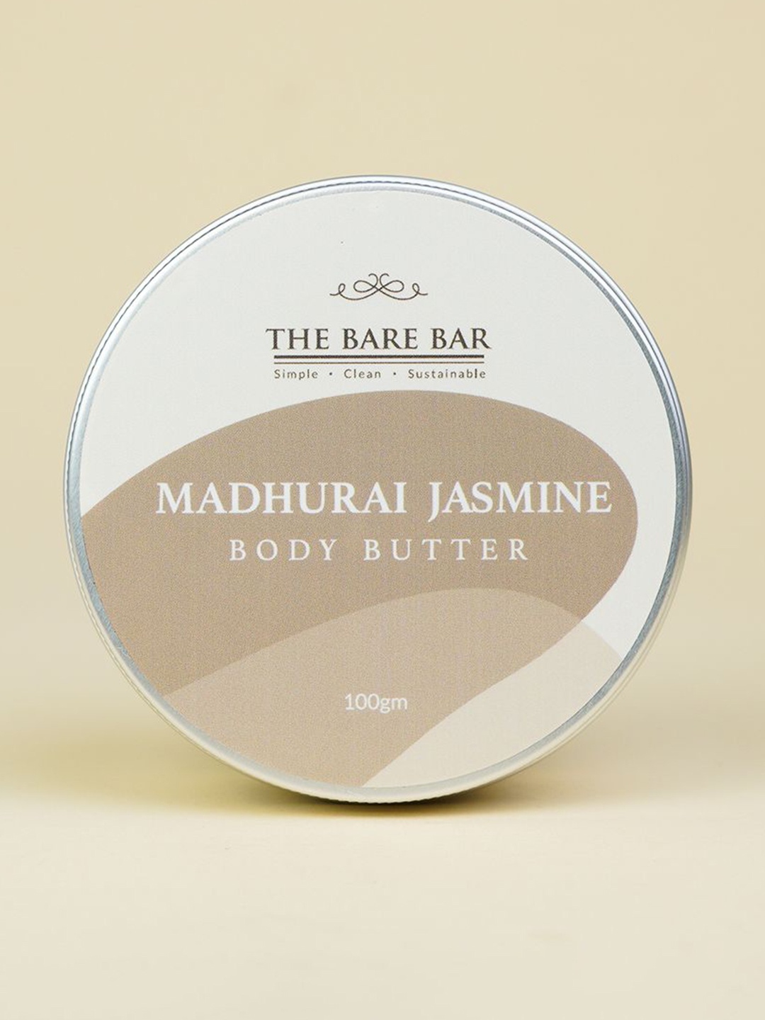 

The Bare Bar Madurai Jasmine Body Butter - 100 g, Cream