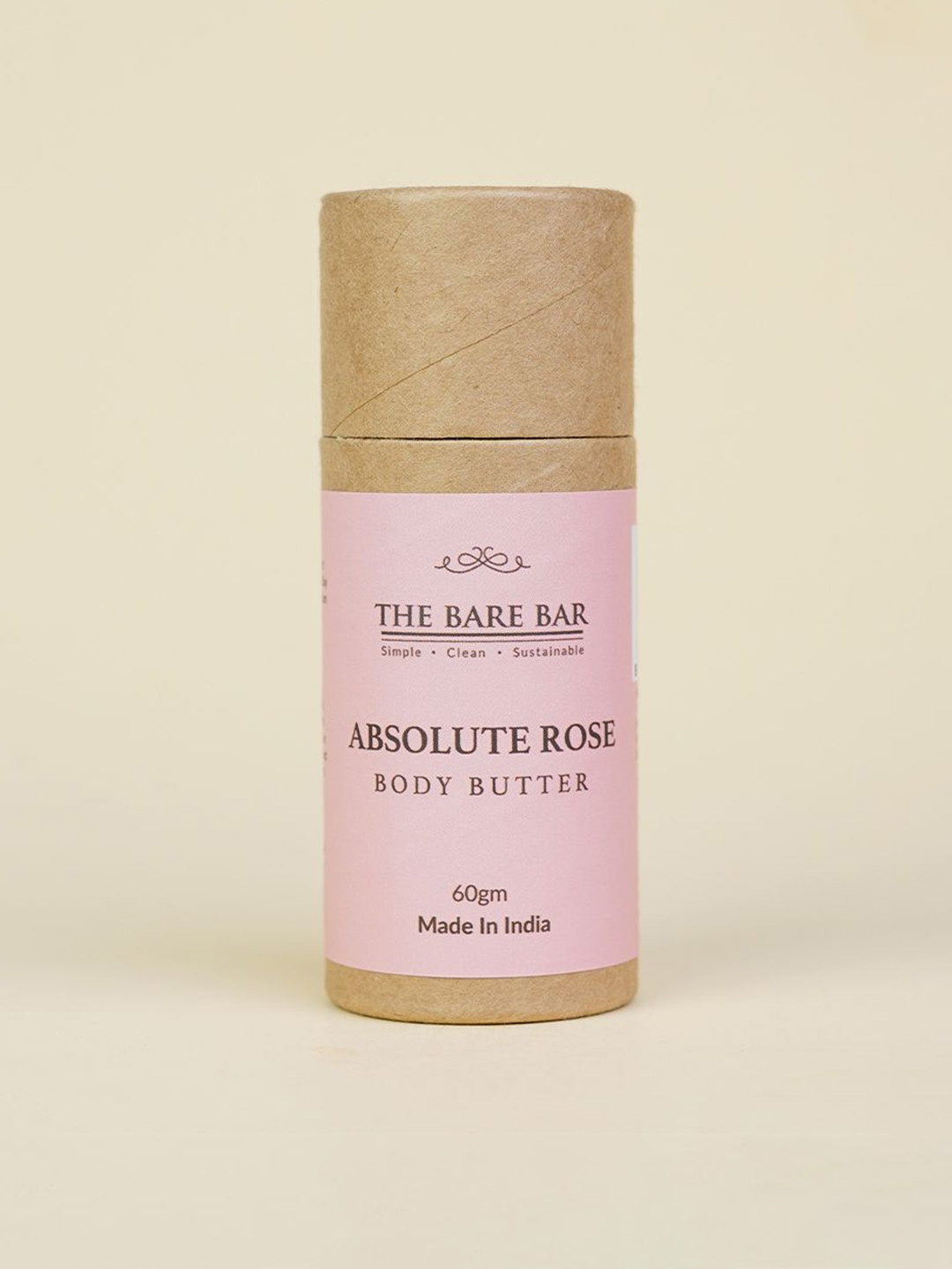 

The Bare Bar Absolute Rose Body Butter - 60 g, Cream