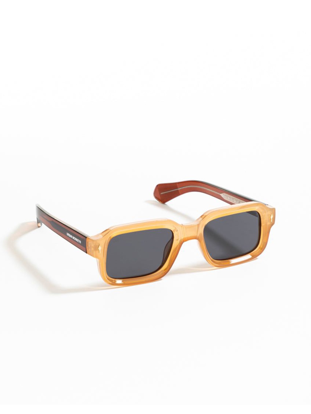 

Urban Monkey Unisex Square Sunglasses with UV Protected Lens SZ8302-C5, Grey