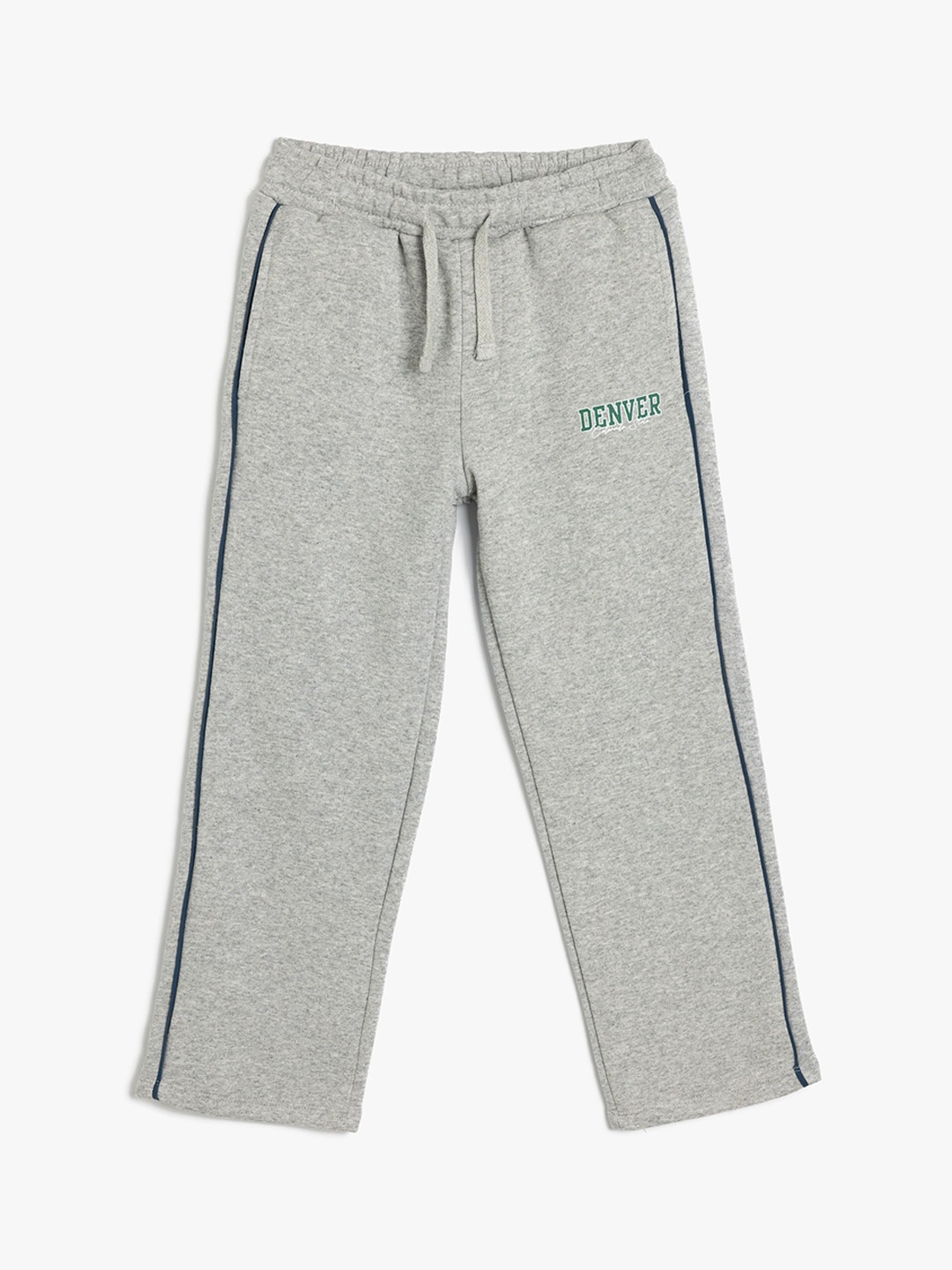 

Koton Boys Typography Printed Track Pants, Grey