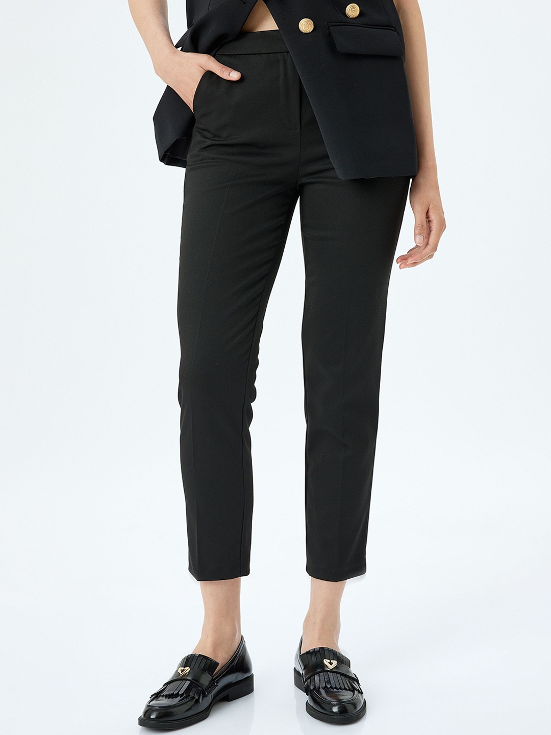 

Koton Women Trousers, Black