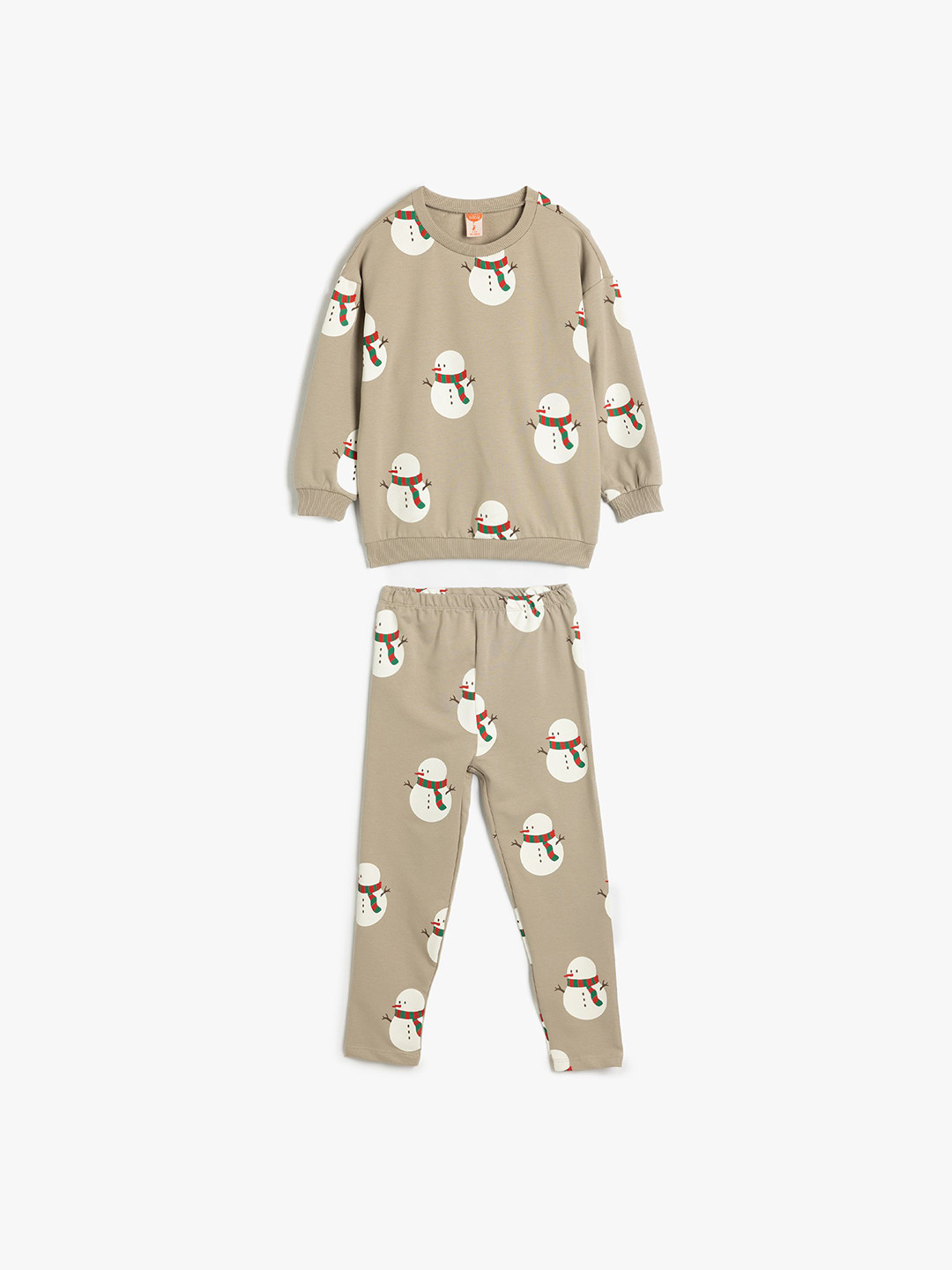 

Koton Boys Printed Sweatshirt & Joggers, Beige