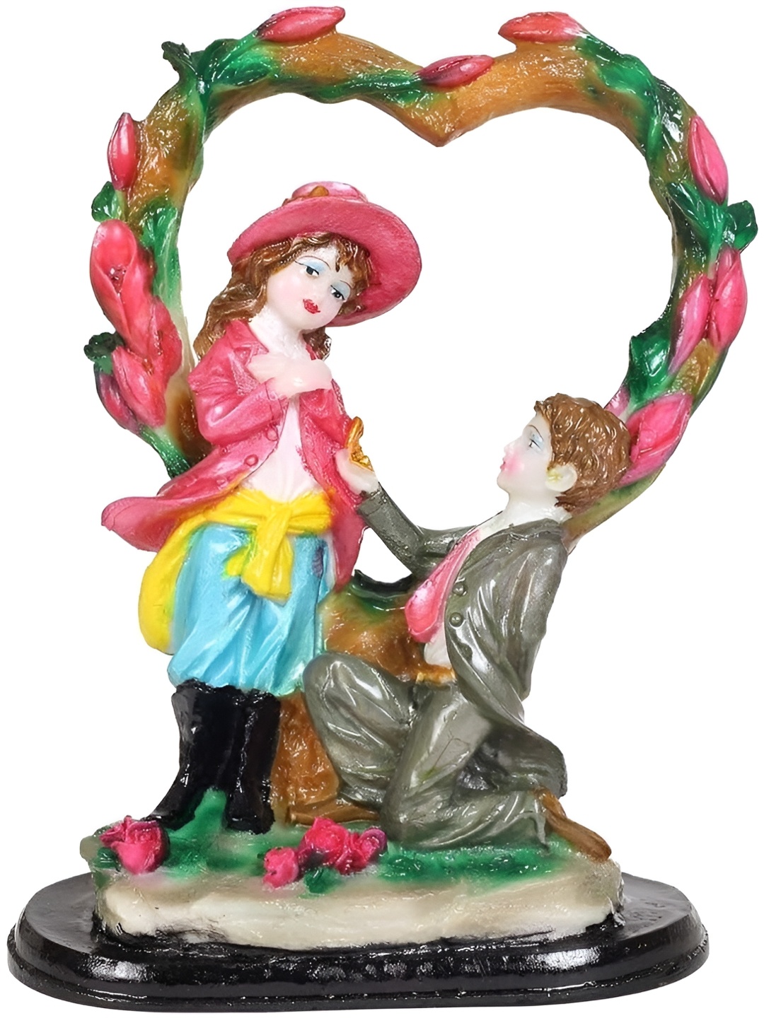 

krishnagallery1 Pink & Green Other Figurine Showpiece