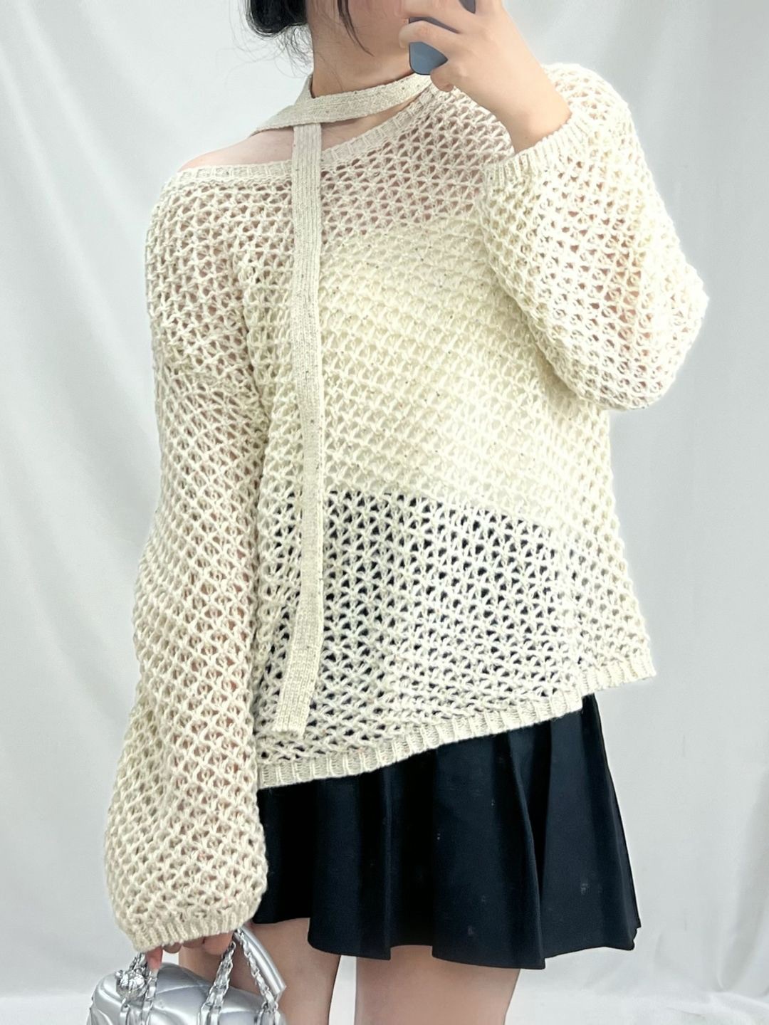 

StyleCast Women Boat Neck Long Sleeves Pullover Sweater, Cream
