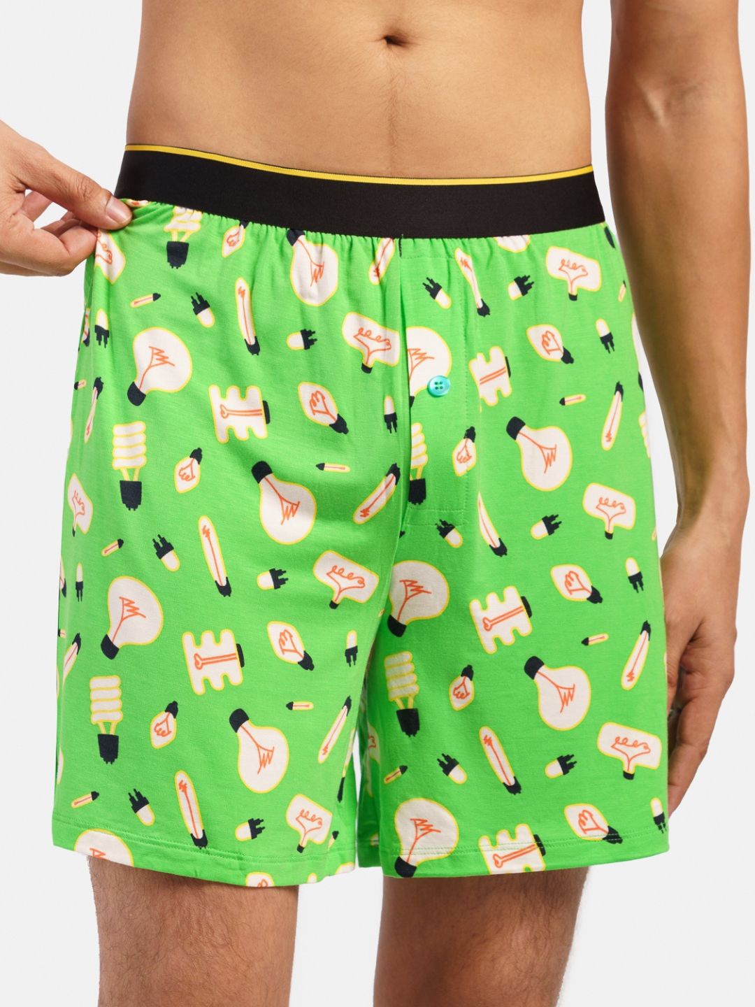 

bummer Men Printed Boxers BOCA01S, Green