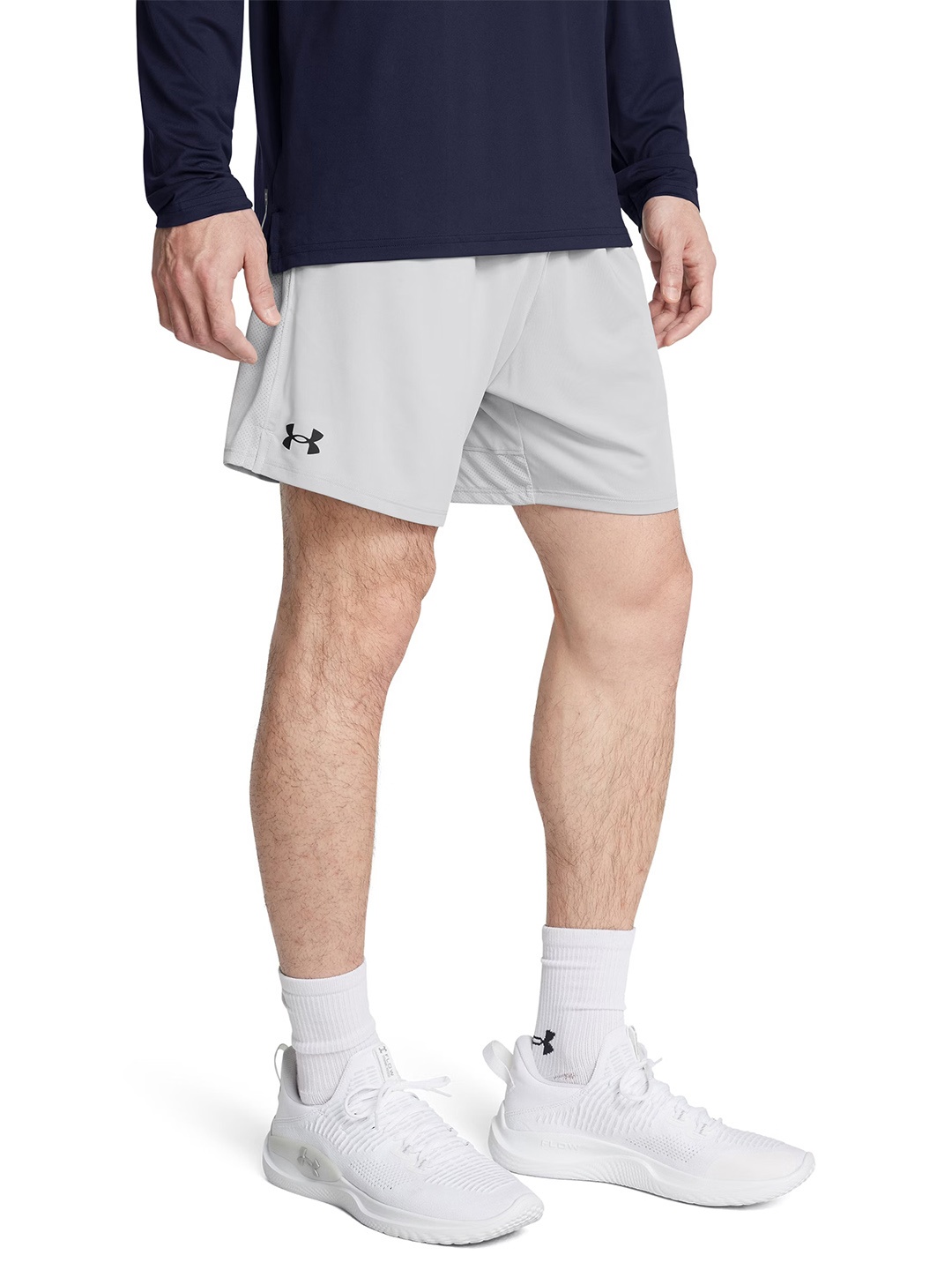 

UNDER ARMOUR Men Tech Vent 7 Inch Training Shorts, Grey