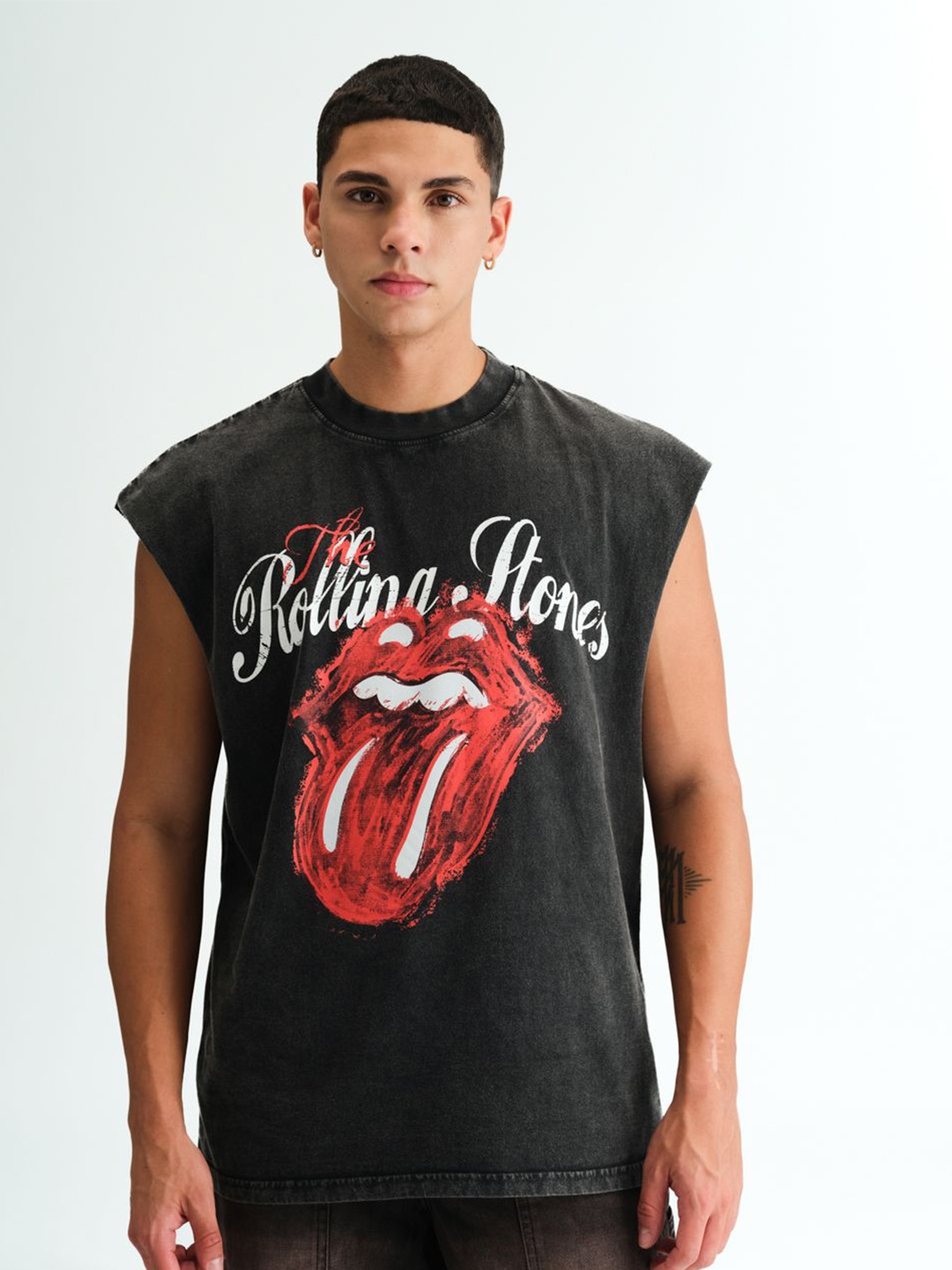

Bonkers Corner Men Printed T-shirt, Black