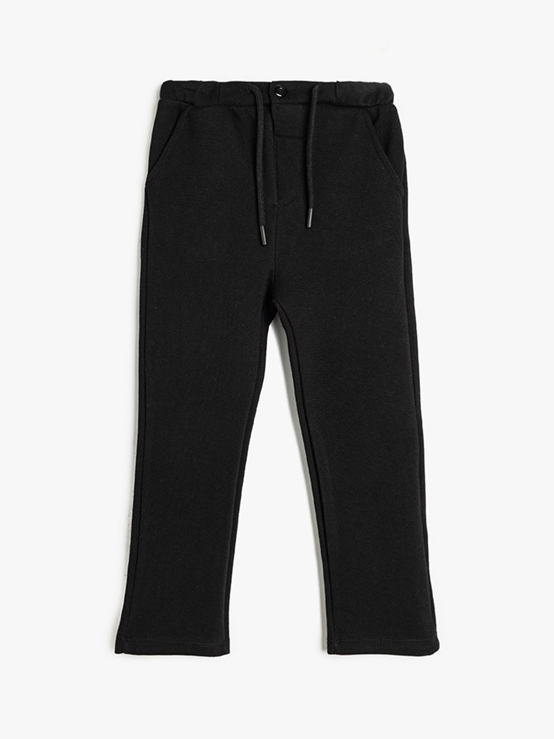 

Koton Boys Mid-Rise Track Pants, Black