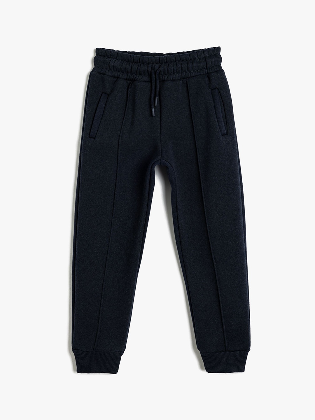 

Koton Boys Mid-Rise Joggers Track Pants, Navy blue
