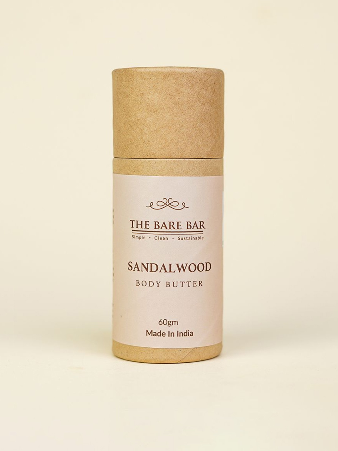 

The Bare Bar Sandalwood Body Butter - 60 g, Cream