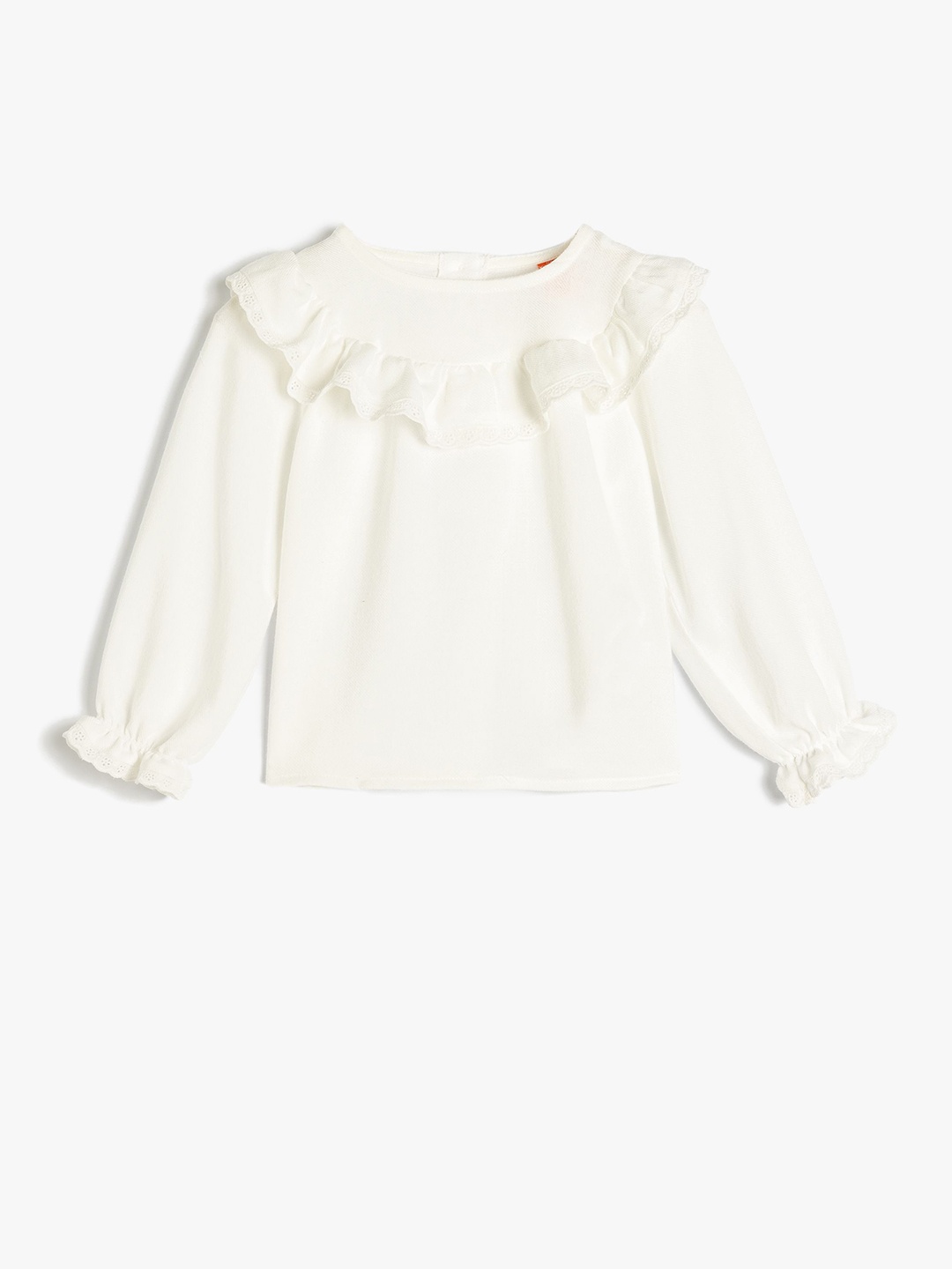 

Koton Girls Opaque Casual Shirt, White