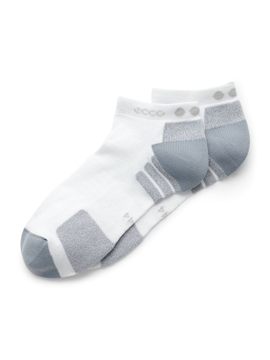 

ECCO Unisex Ankle-Length Socks, White