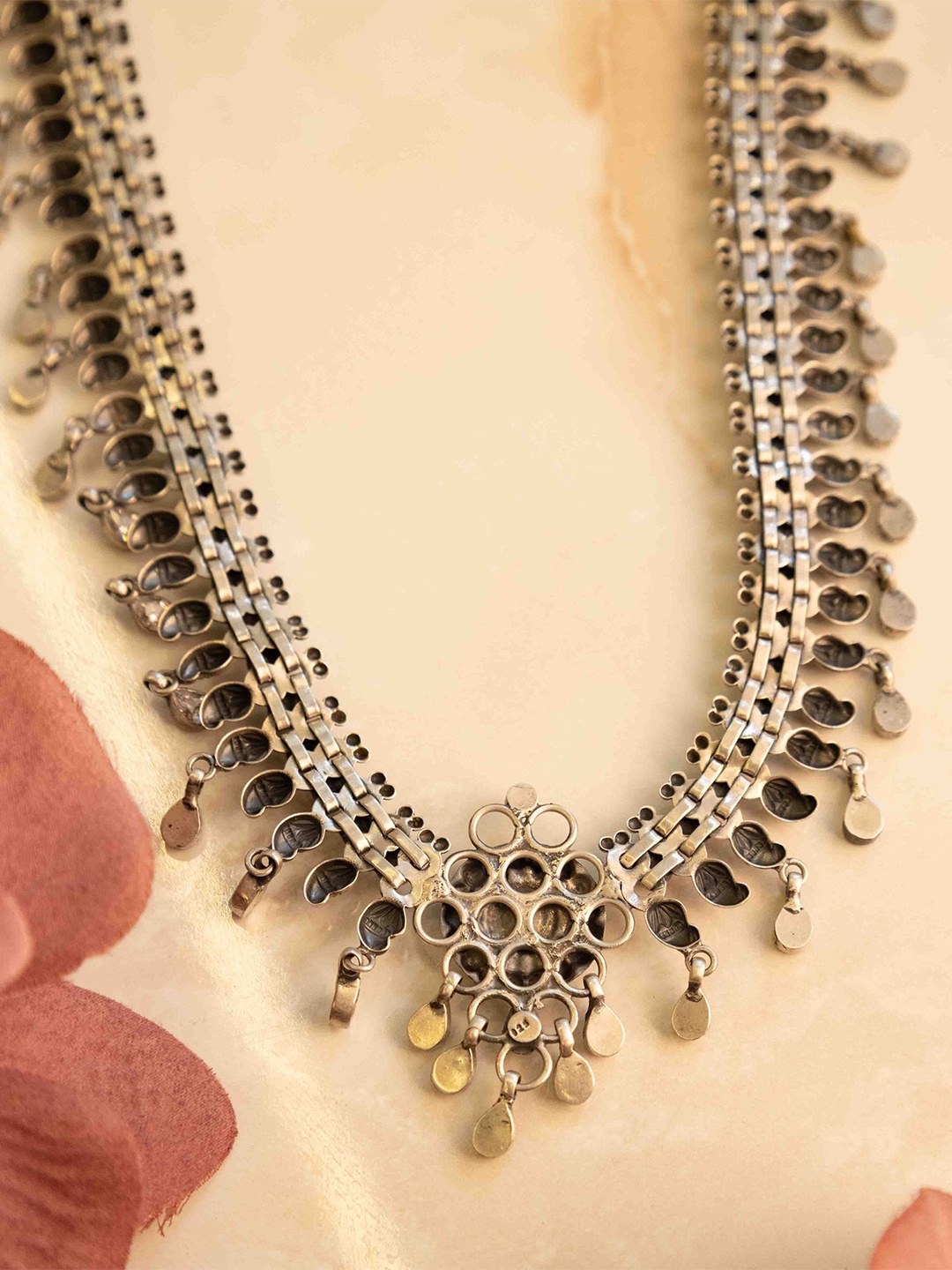

Shyle Silver Handcrafted Necklace