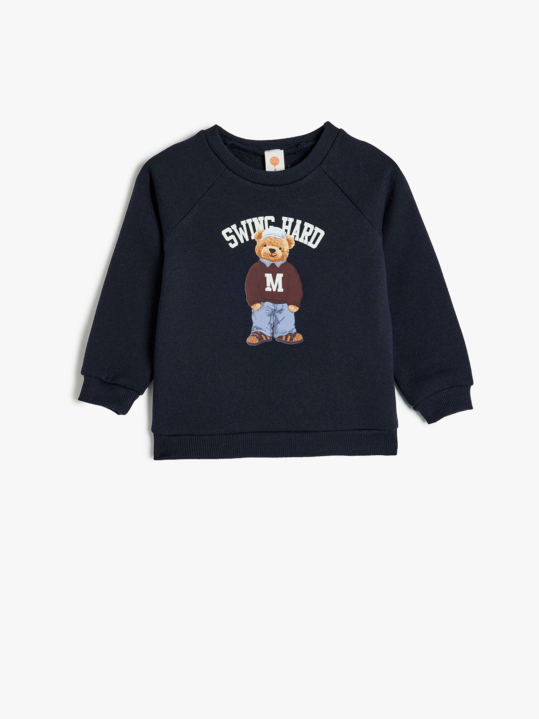 

Koton Boys Long Sleeves Pullover Sweatshirt, Navy blue
