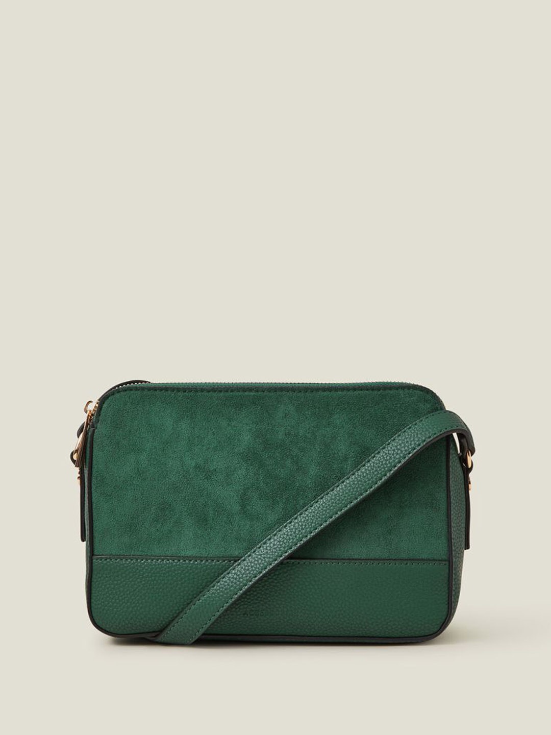 

Accessorize PU Structured Sling Bag, Green