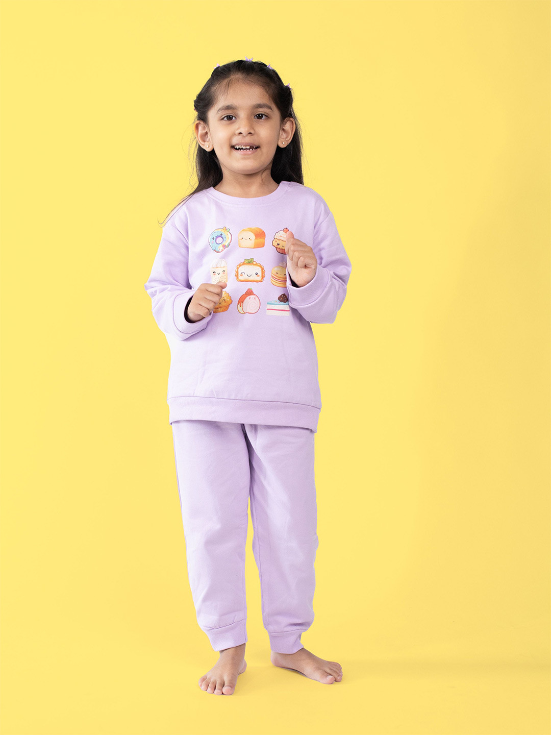 

Orange Sugar Unisex Kids Sweatshirt, Multi