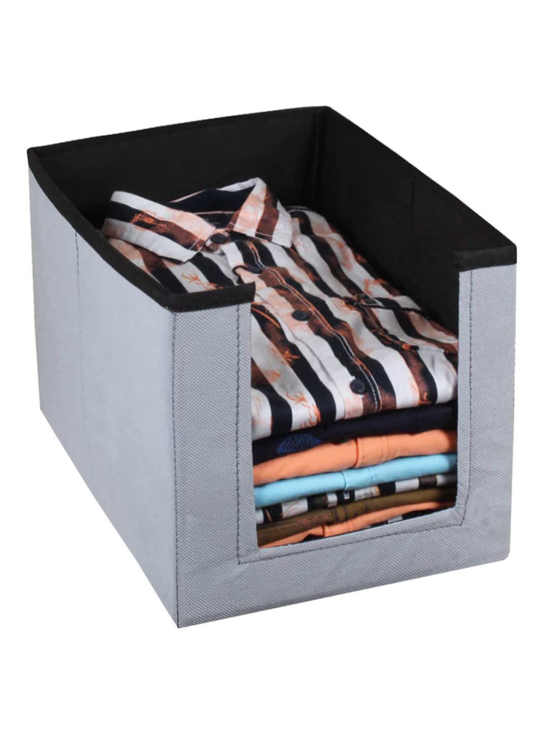 

Kuber Industries Black Multi-Utility Storage Box